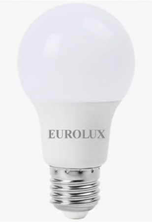 Лампа LED Elementary A60 E27 7W груша, нейтр. Eurolux