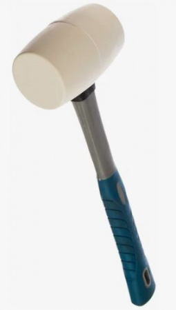 Киянка резиновая белая 450гр.