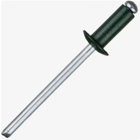 Заклепка 4,8х12 RAL 6005 (темно-зеленый)