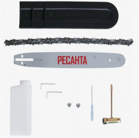 Бензопила Ресанта БП-4516 (2.3кВт, 3.13л.с., 40см, 3/8", 57зв., 1,3мм, бак 0,55л)*