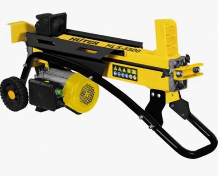 Дровокол электр. Huter HLS-5500H (3.3кВт, сжатие 5.5т, длинна 52см, диам.30см)