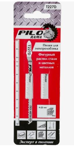Пилка T227 D (пластмасса, аллюминий, прямой и кривой быстрый рез)